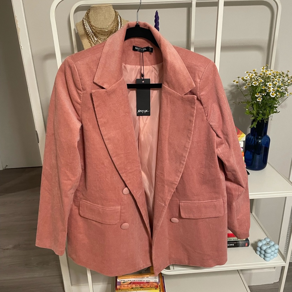 Pink blazer